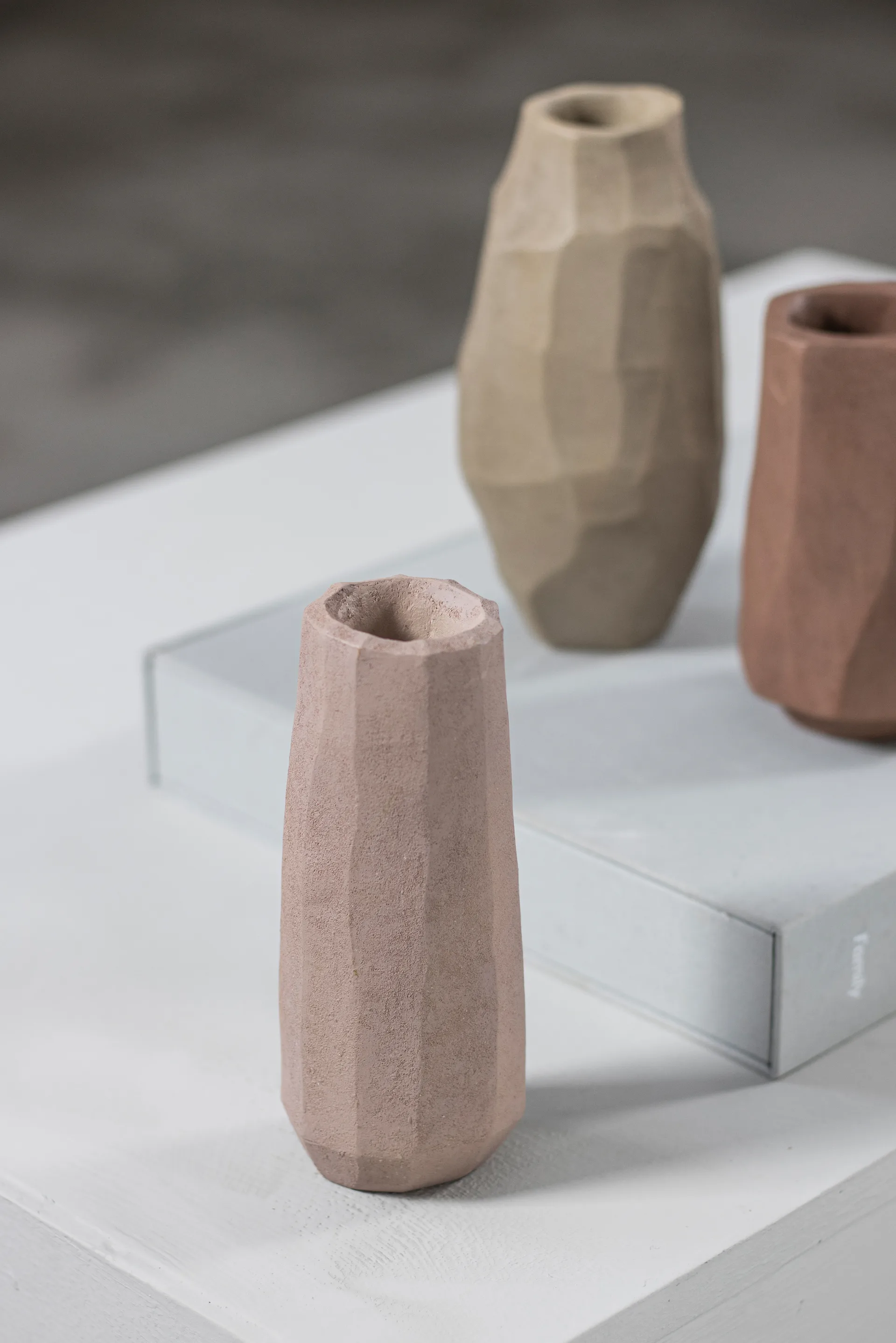 Art Piece Nuki 花瓶 A, 玫瑰色 Mette Ditmer