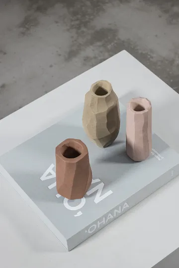 Art Piece Nuki 花瓶 C - 黏土色 - Mette Ditmer