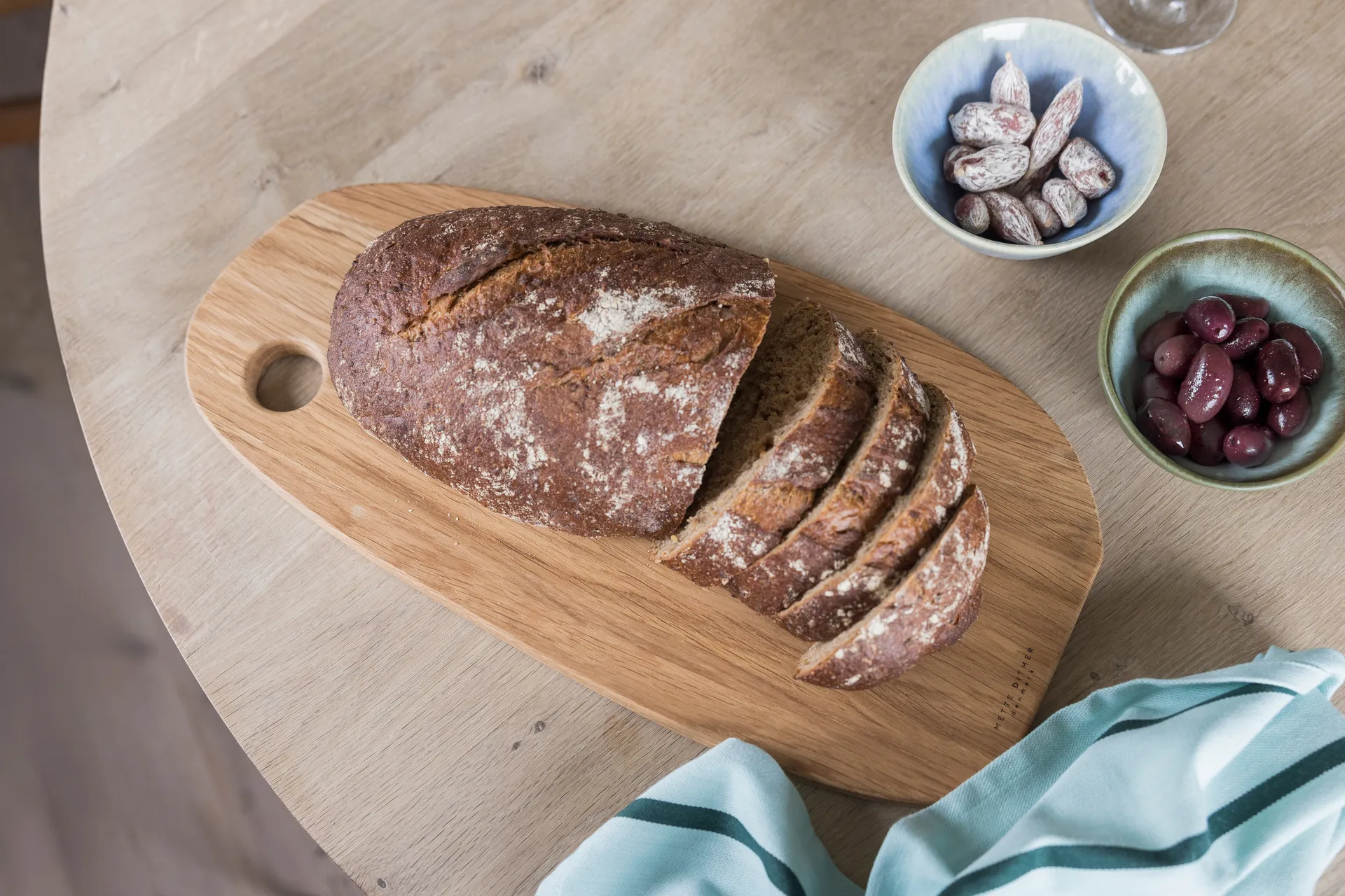 Authentic 切菜板/砧板, 原色/自然色, 23x44 cm Mette Ditmer