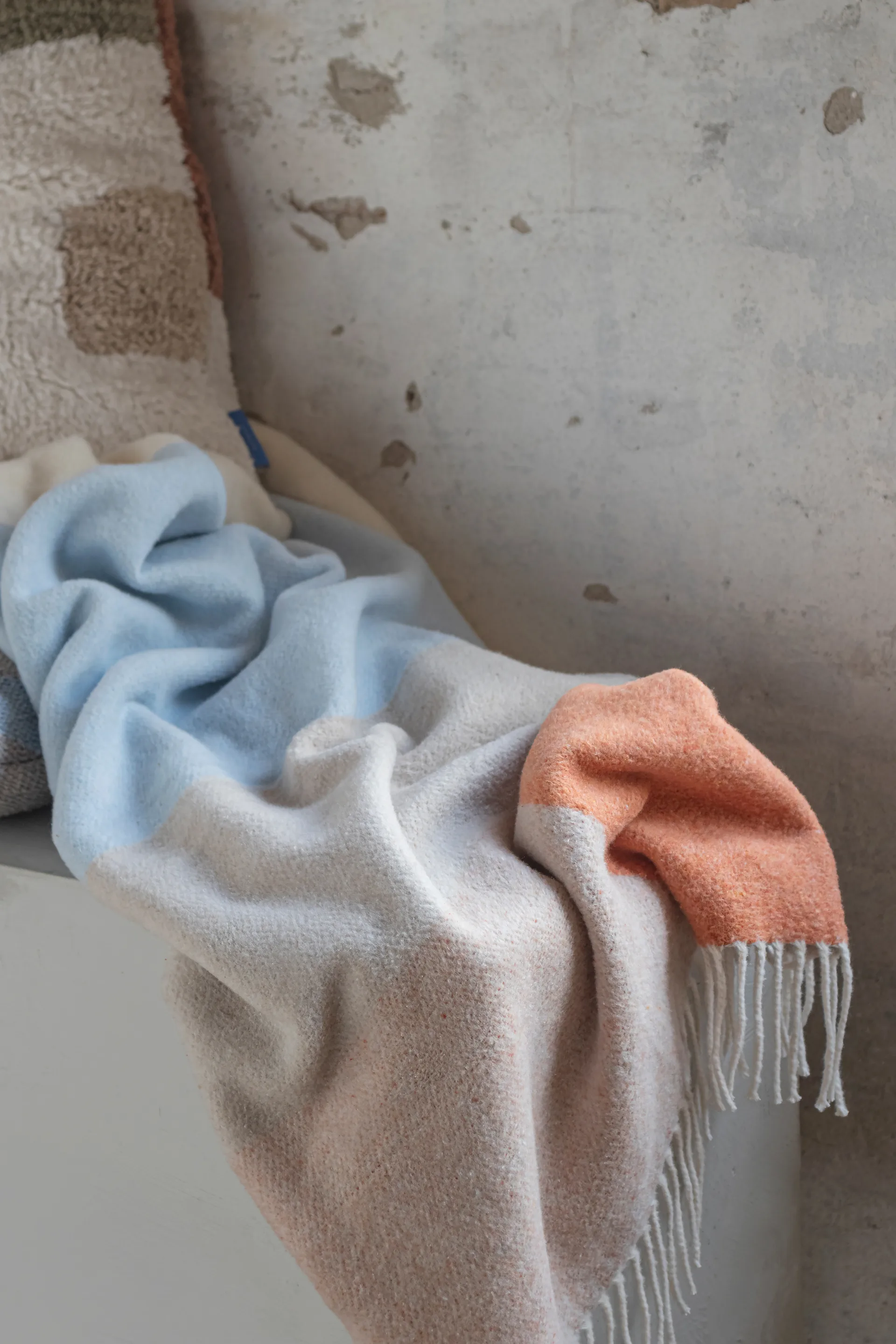 Brick 毯子 125x190 cm, 浅黄 Mette Ditmer