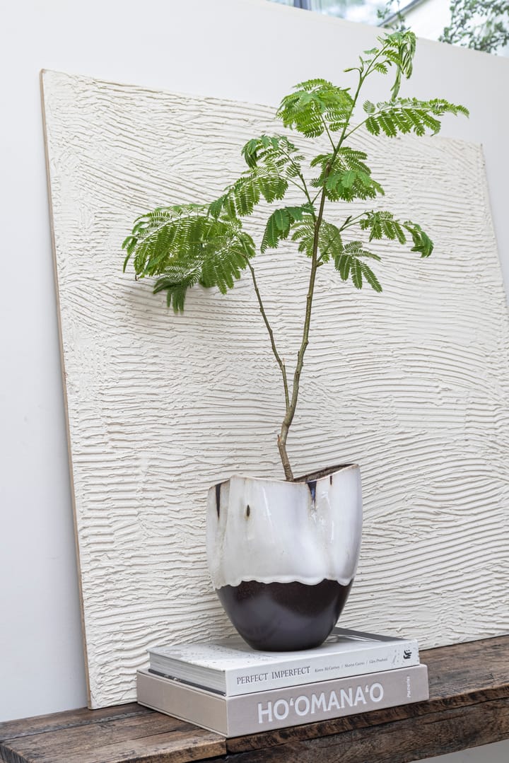 By Hand 花瓶 小 24.5 cm, 米白色 Mette Ditmer