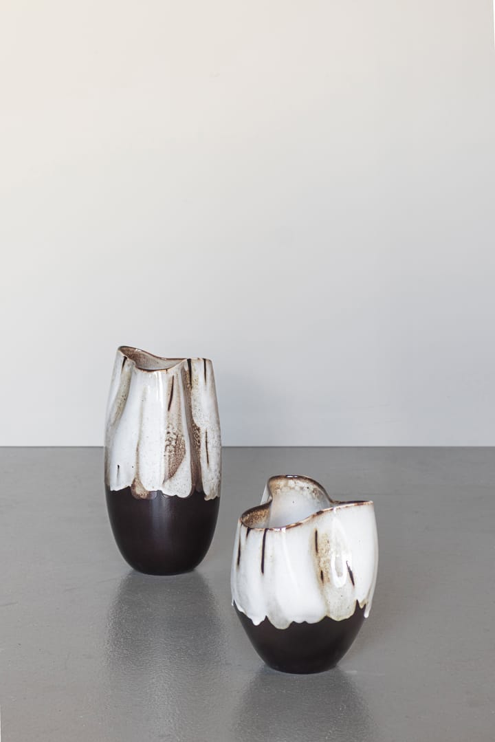 By Hand 花瓶 小 24.5 cm, 米白色 Mette Ditmer