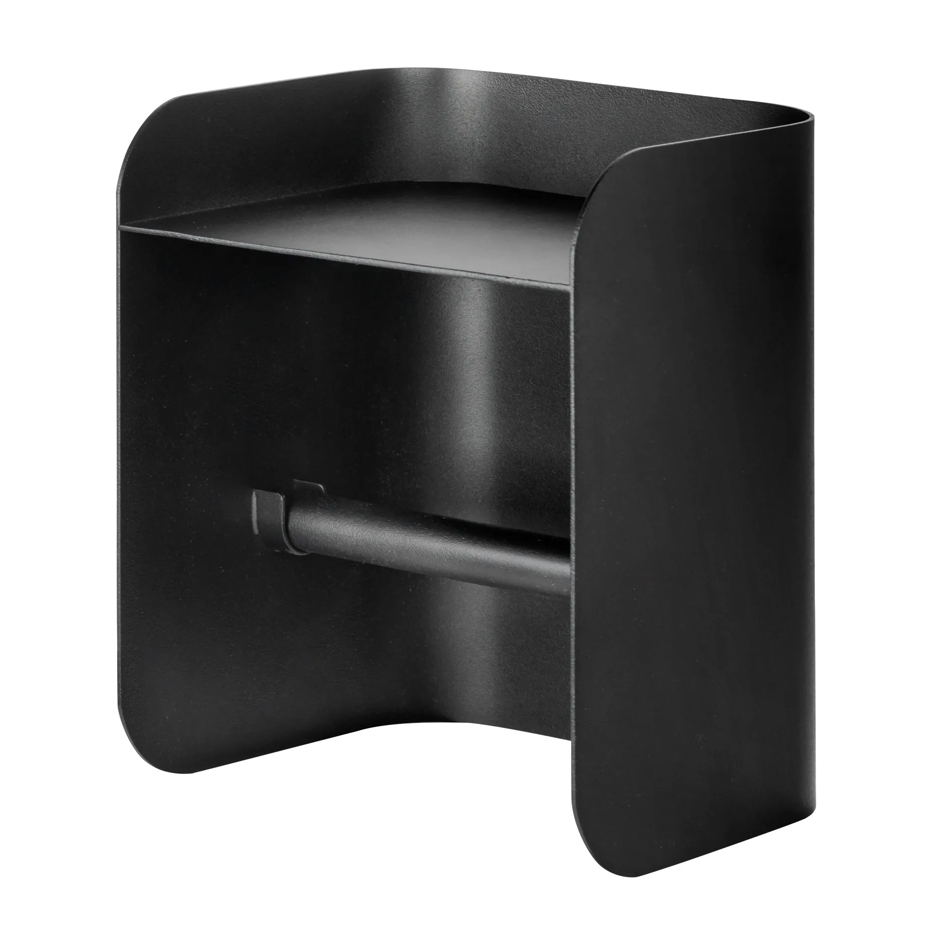 Carry toilet paper holder, 黑色 Mette Ditmer