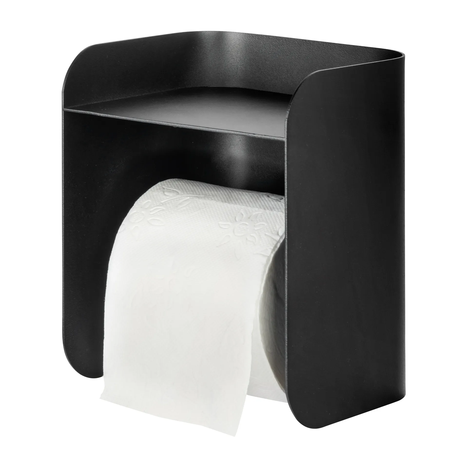 Carry toilet paper holder, 黑色 Mette Ditmer
