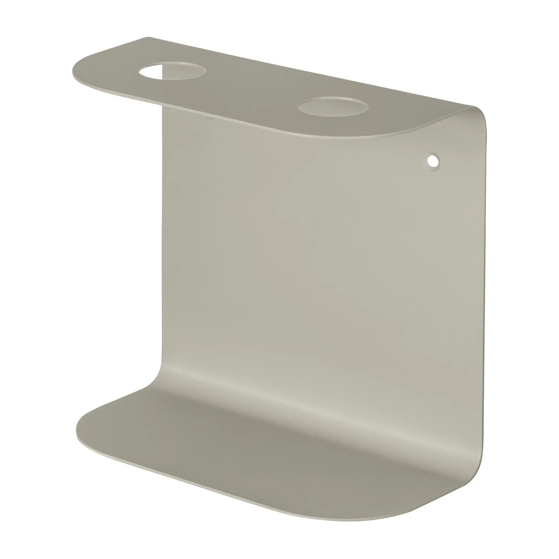 Carry wall-mounted holder double, 沙色 灰色 Mette Ditmer