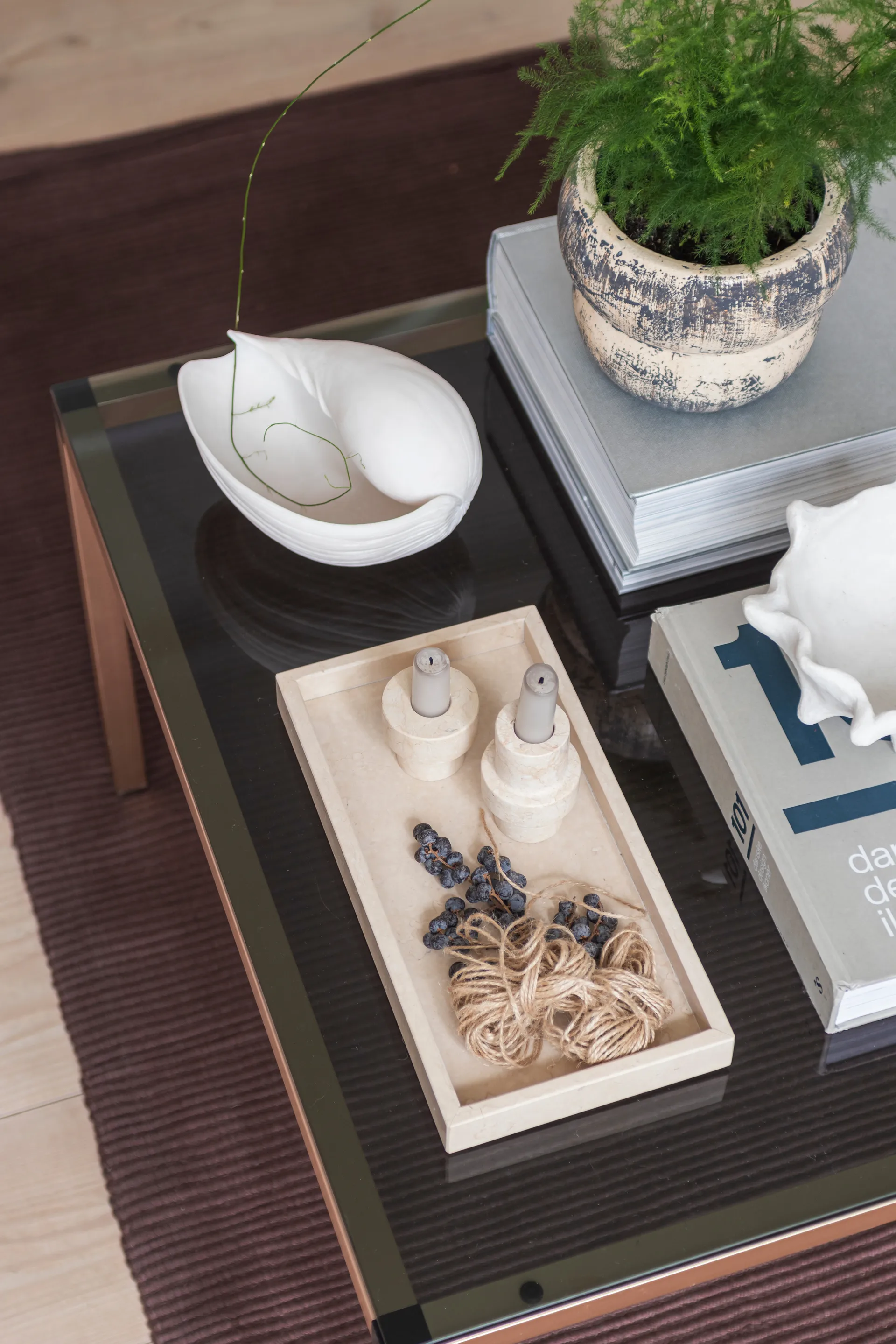 Conch decorative shell, 小 Mette Ditmer