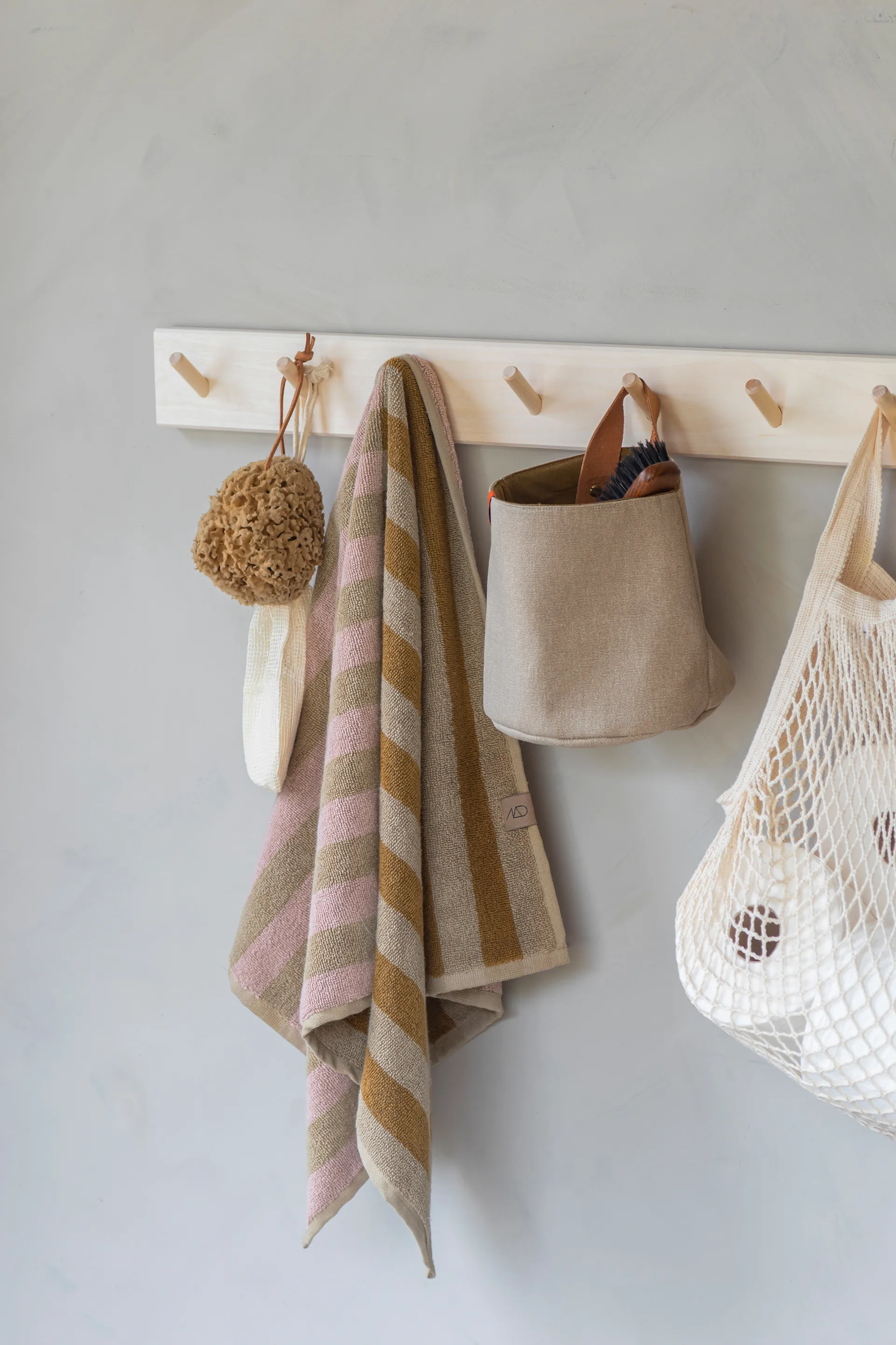 Disorder towel, Powder 玫瑰色 Mette Ditmer