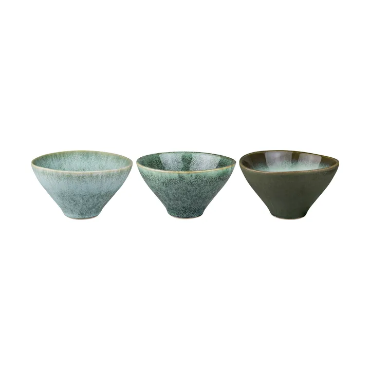 Elements小号碗 Ø12cm 3件 - 绿色 - Mette Ditmer