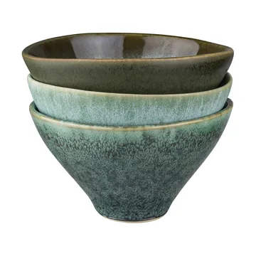 Elements小号碗 Ø12cm 3件 - 绿色 - Mette Ditmer