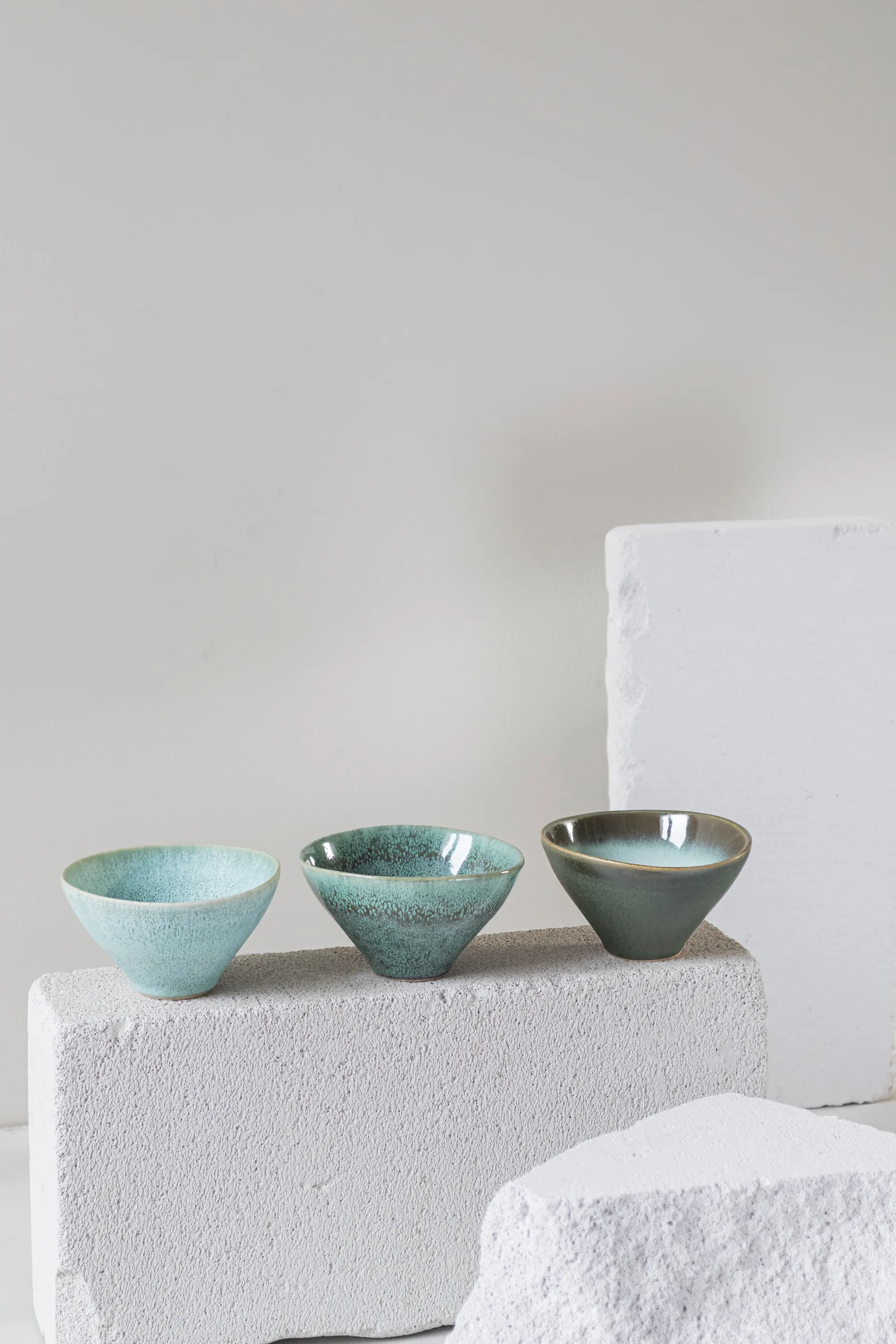 Elements小号碗 Ø12cm 3件, 绿色 Mette Ditmer