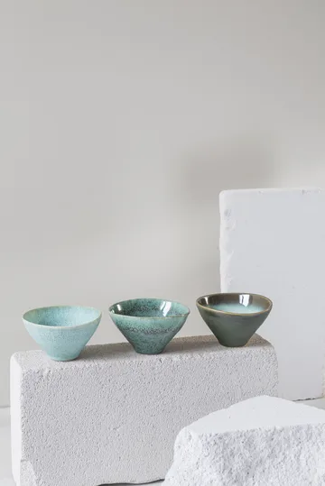 Elements小号碗 Ø12cm 3件 - 绿色 - Mette Ditmer