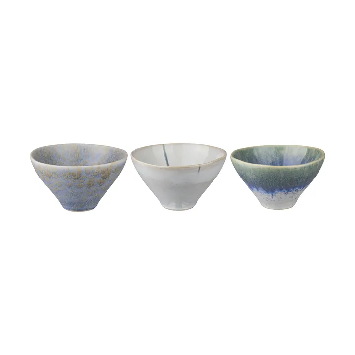 Elements小号碗 Ø12cm 3件 - 蓝色 - Mette Ditmer