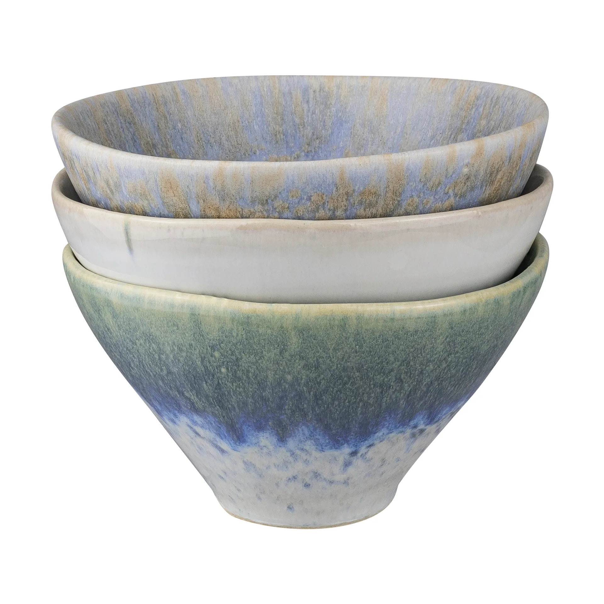Elements小号碗 Ø12cm 3件, 蓝色 Mette Ditmer