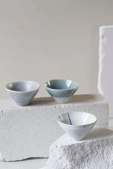 Elements小号碗 Ø12cm 3件 - 蓝色 - Mette Ditmer