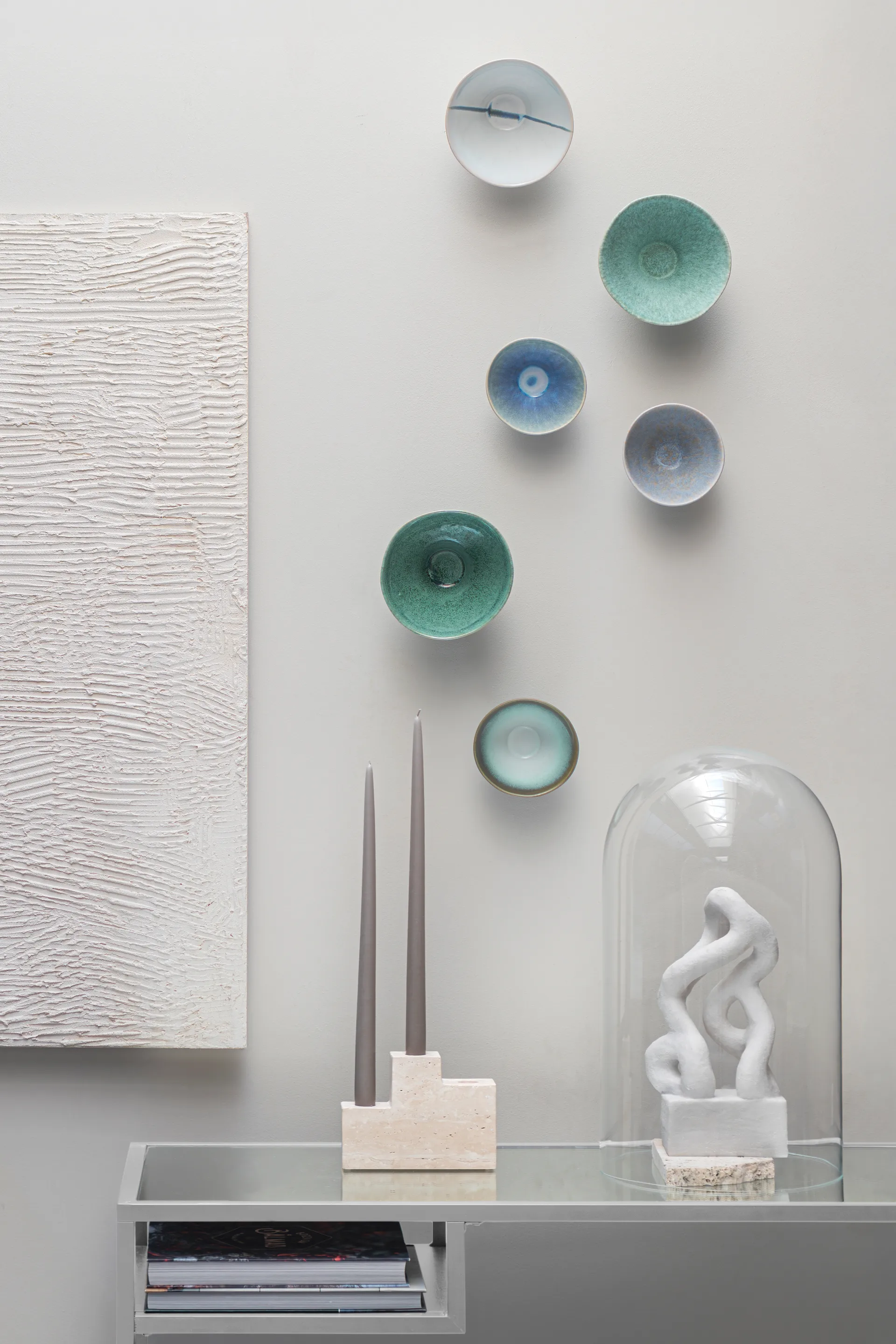 Elements 碗 中 Ø15.5 cm 3件, 绿色 Mette Ditmer