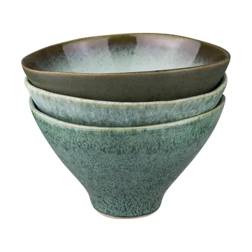 Elements中号碗 Ø15.5cm 3件 - 绿色 - Mette Ditmer