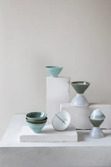 Elements中号碗 Ø15.5cm 3件 - 绿色 - Mette Ditmer