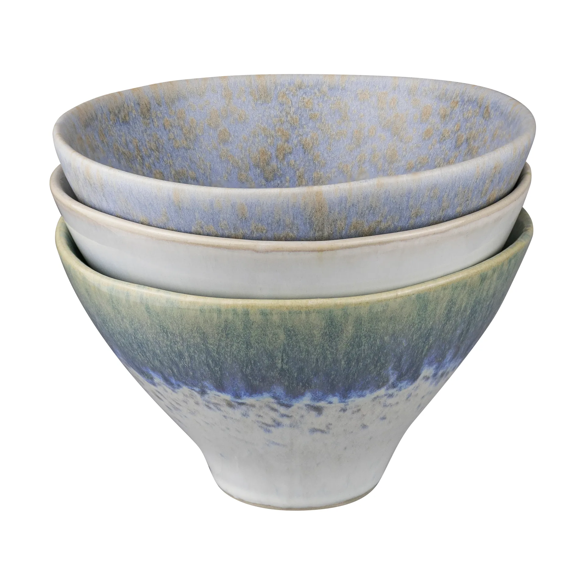 Elements中号碗 Ø15.5cm 3件, 蓝色 Mette Ditmer