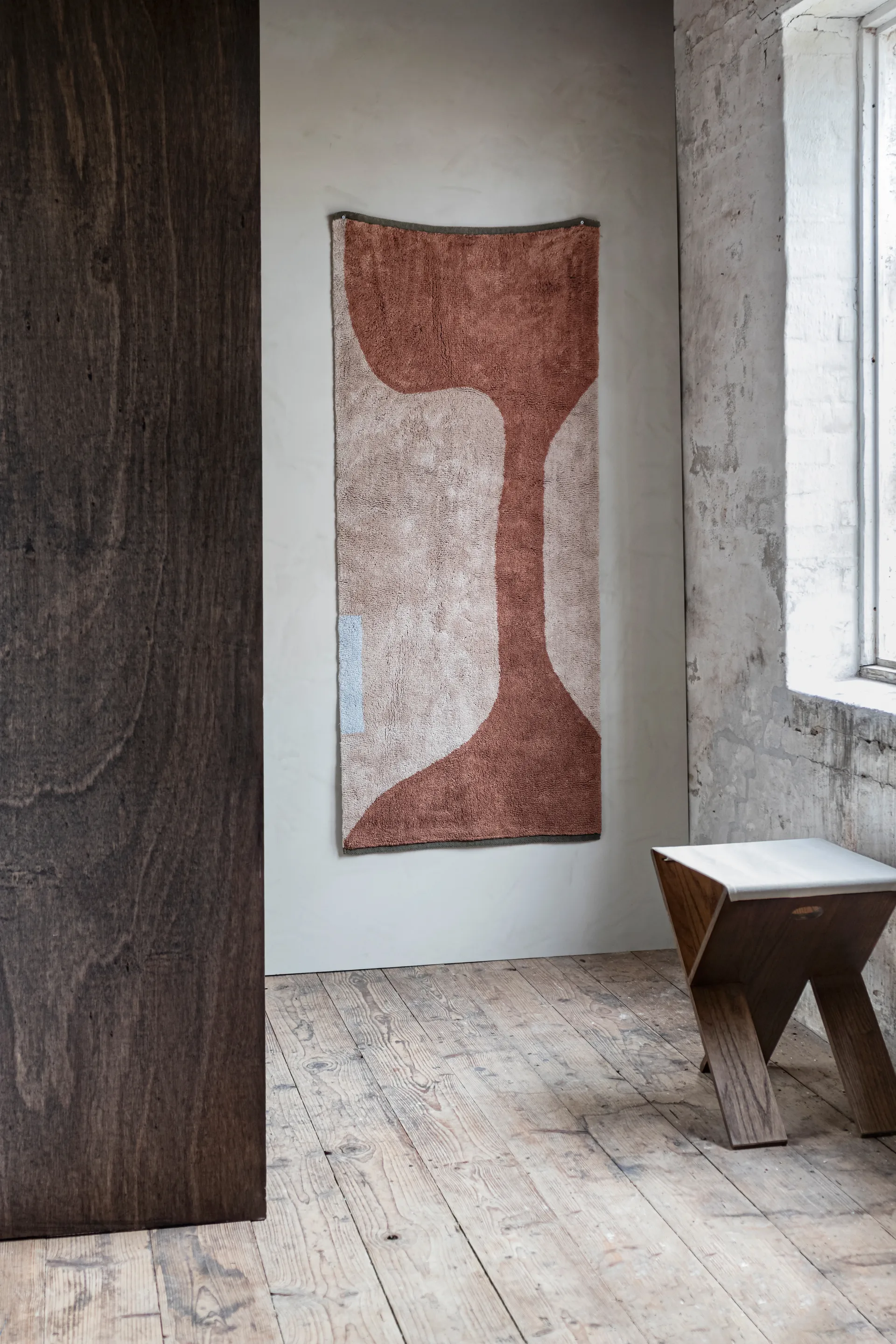 Figura 地垫地毯, 砖红色_70x150cm Mette Ditmer