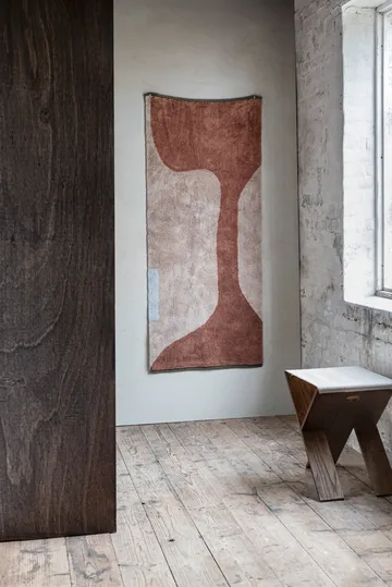 Figura 地垫地毯 - 砖红色_70x150cm - Mette Ditmer