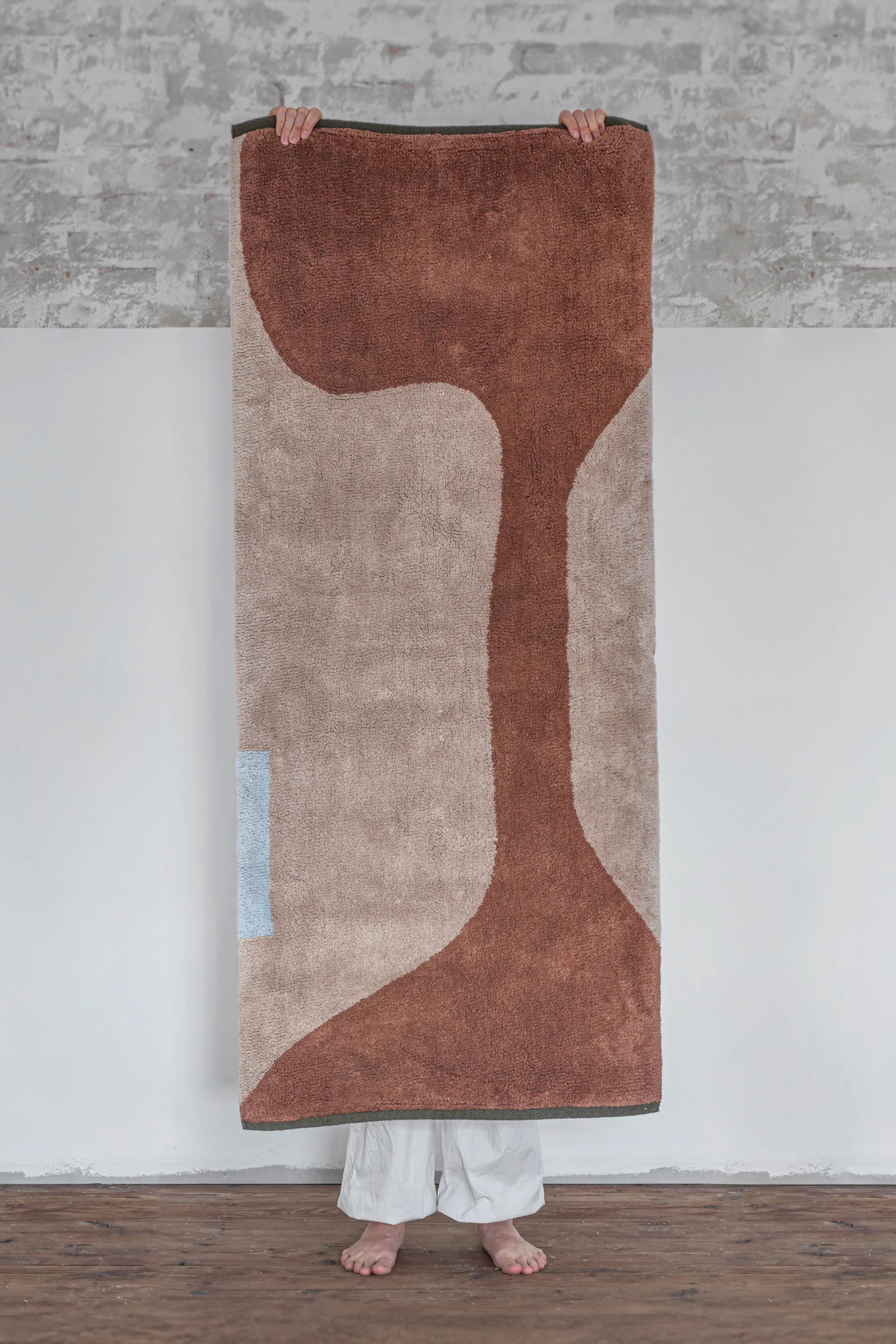 Figura 地垫地毯, 砖红色_70x150cm Mette Ditmer