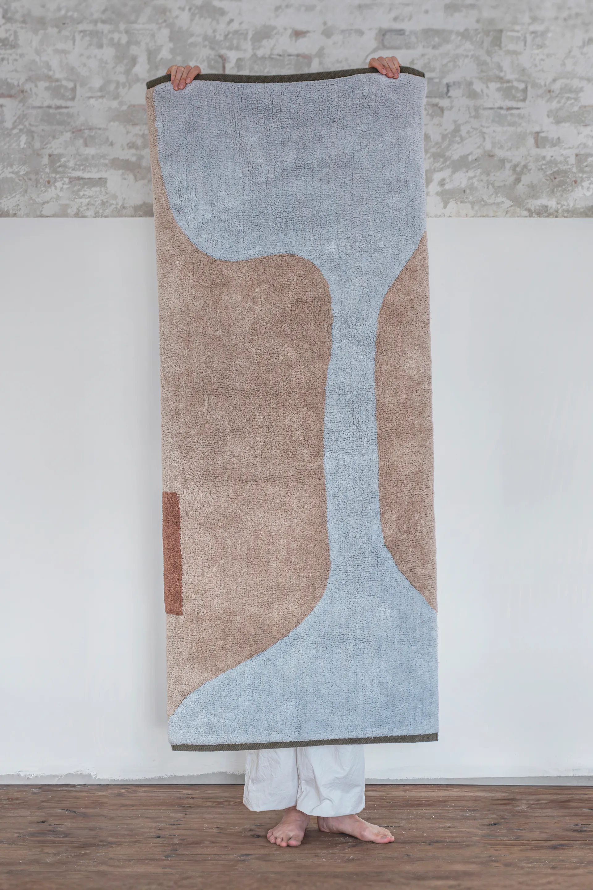 Figura 地垫地毯, 浅蓝色_70x150cm Mette Ditmer