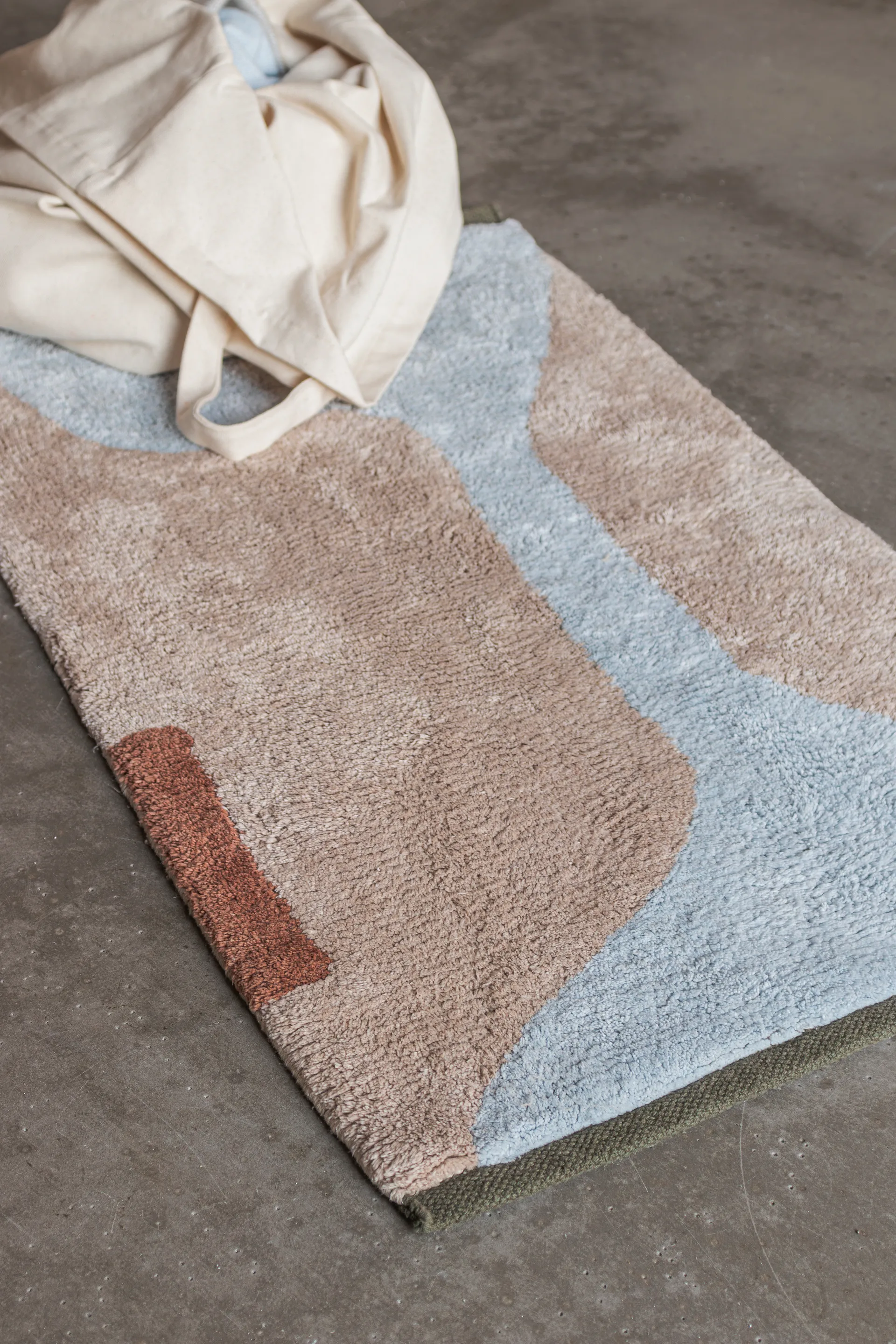 Figura mat 地毯, 浅蓝, 50x80 cm Mette Ditmer