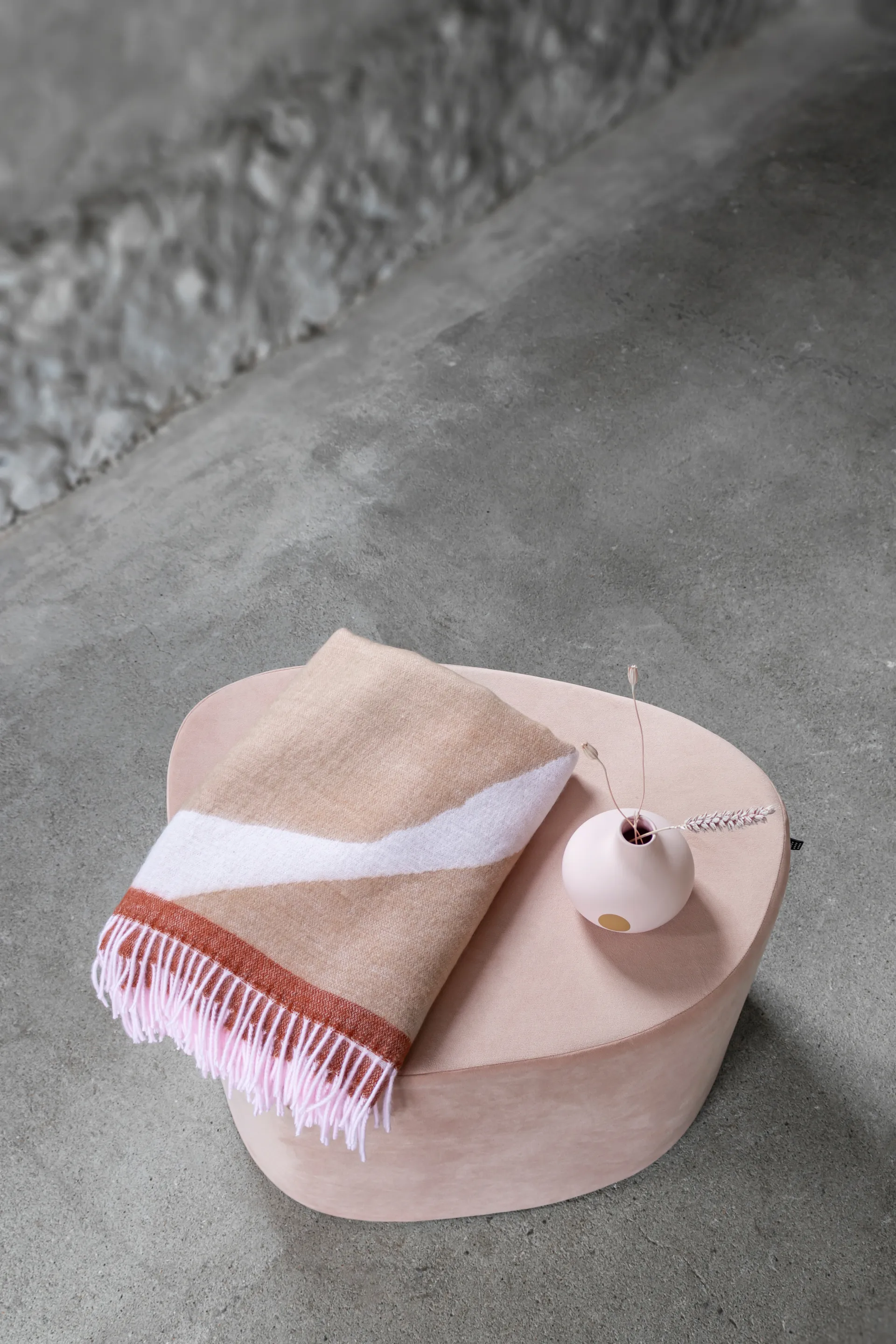 Gallery 毯子  125x170 cm, Latte Mette Ditmer