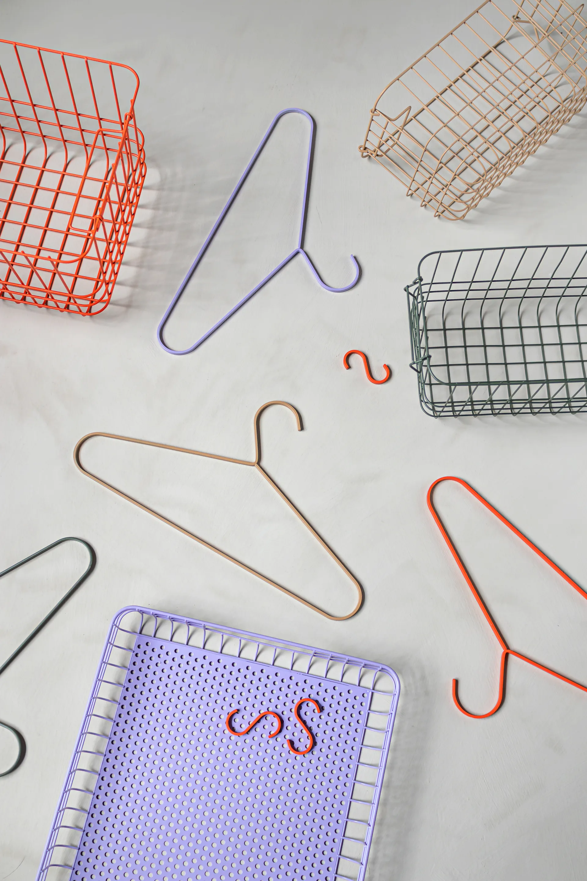 Hang-it 衣架/架子 两件套装, 紫丁香 Mette Ditmer