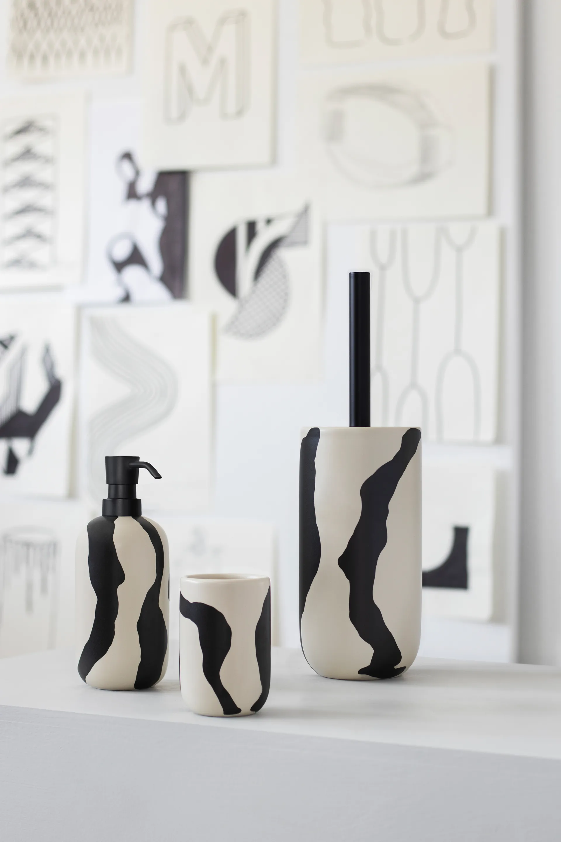 Icon toilet brush, Off-白色 Mette Ditmer