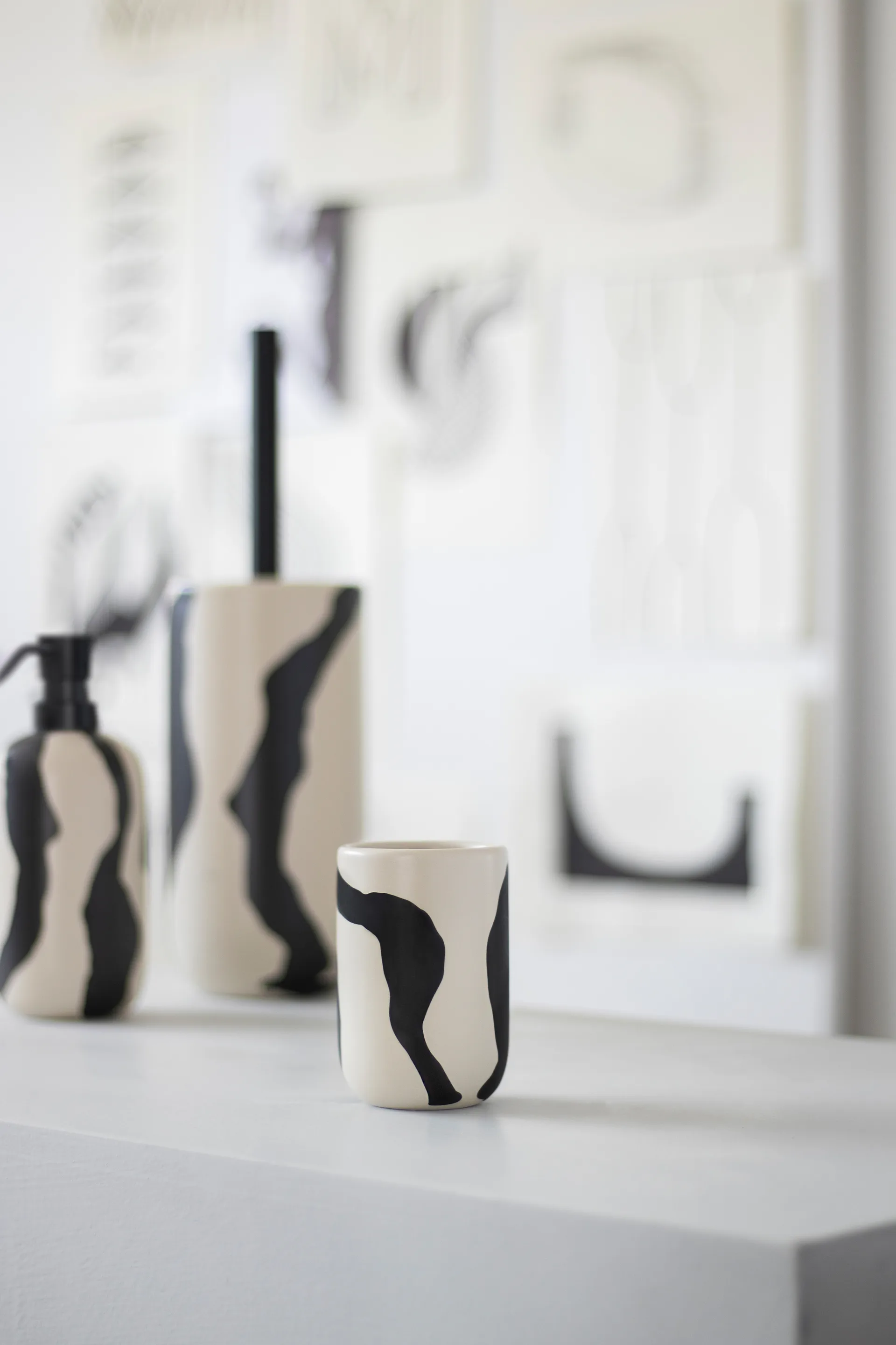 Icon toothbrush holder, Off-白色 Mette Ditmer