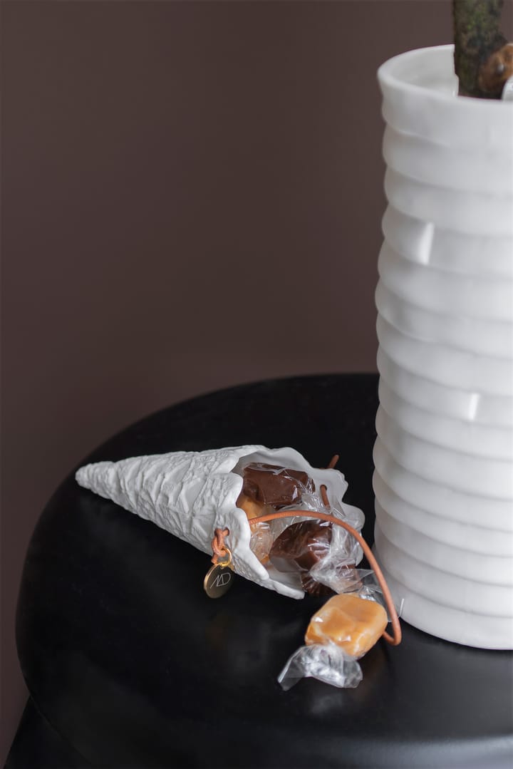 Lace Christmas cone 两件套装, 米白色 Mette Ditmer