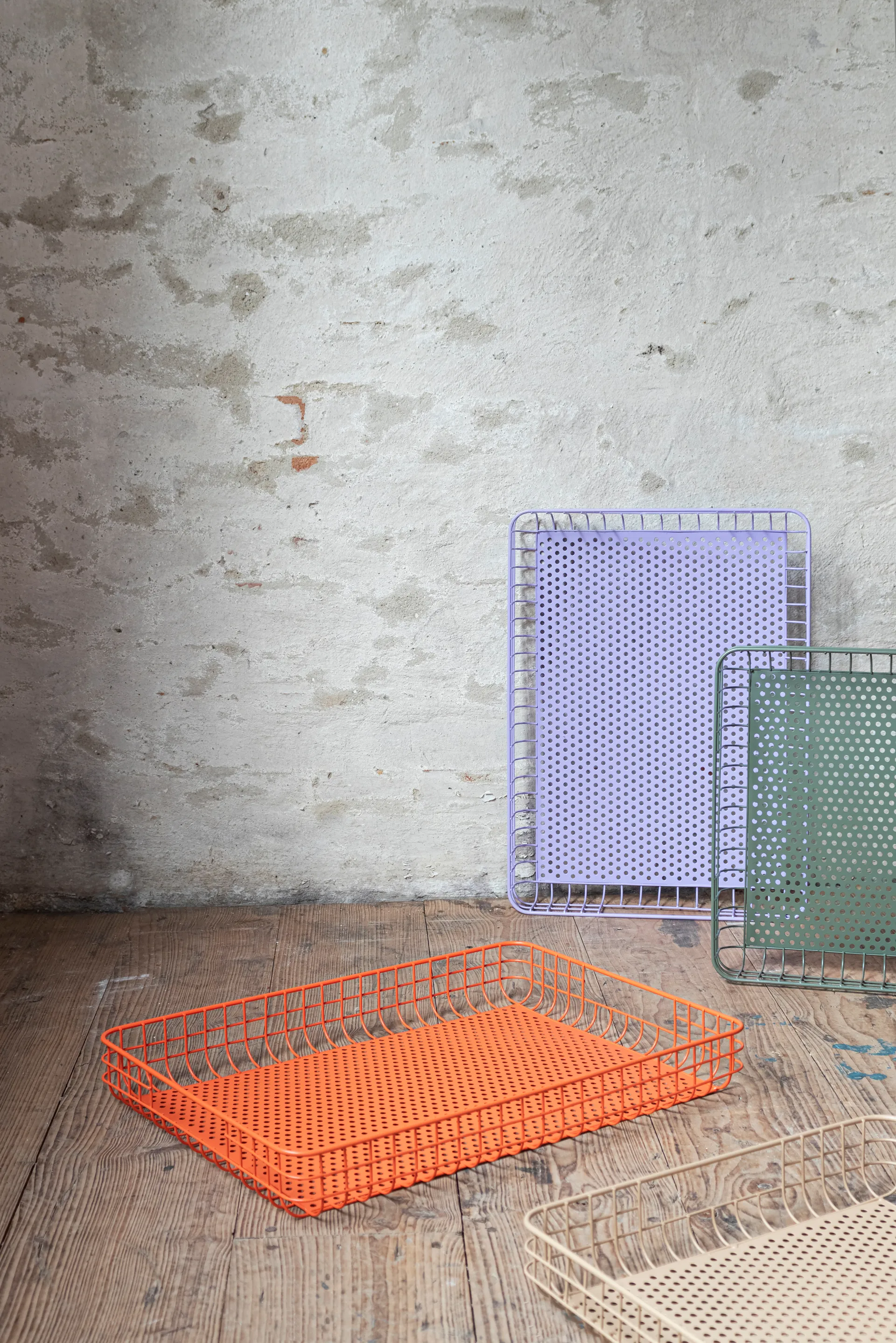 Lift serving 托盘 33.5x45.5 cm, 橙色 Mette Ditmer