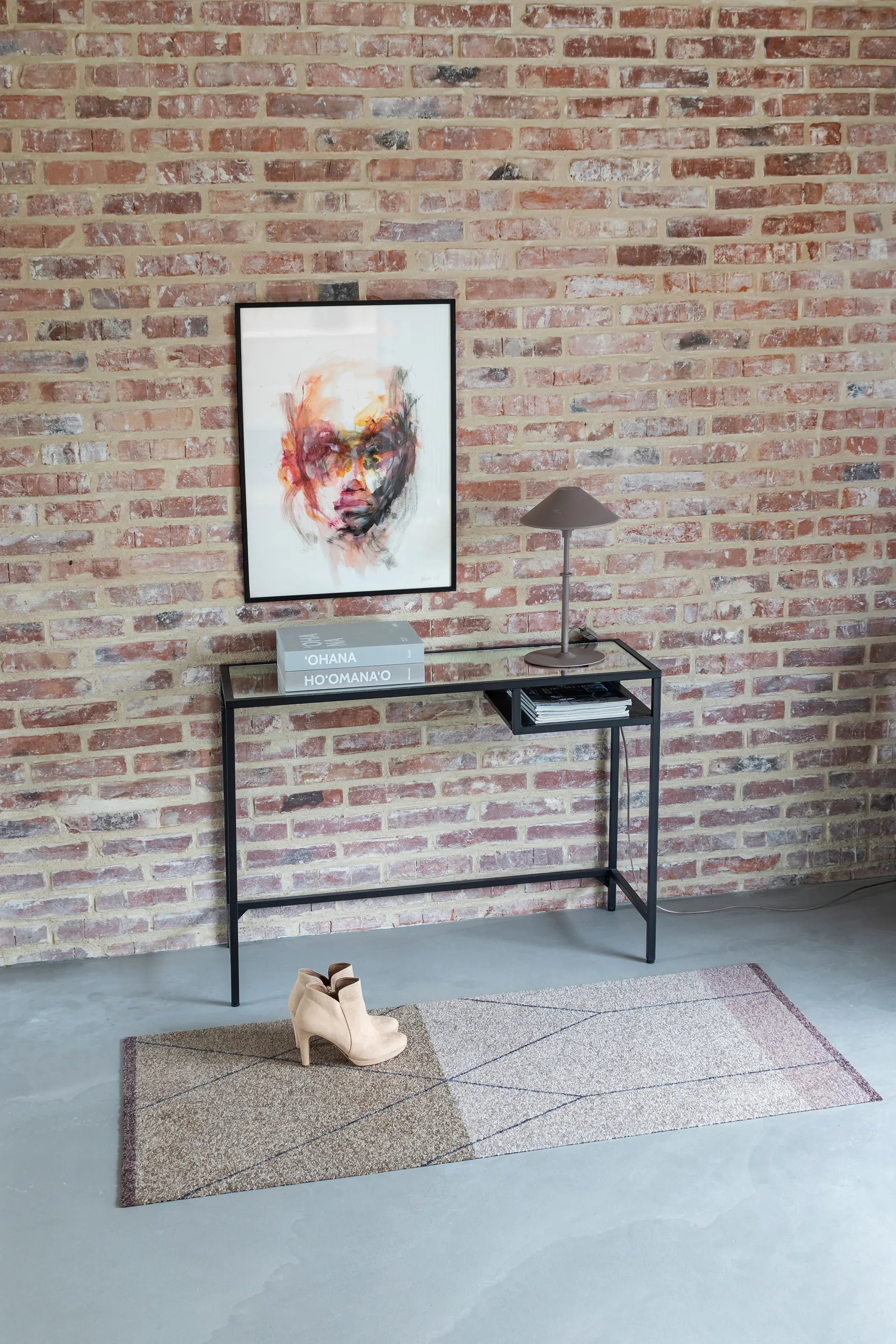 Linea 地毯  allround, 沙色 Mette Ditmer