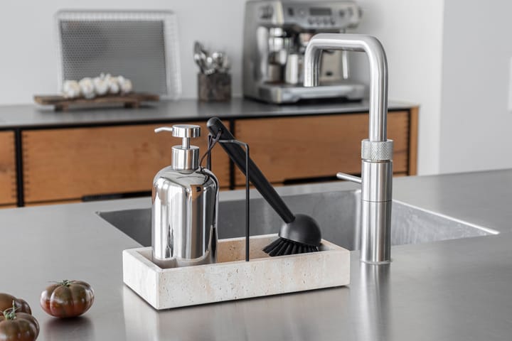Lotus 皂液器 high, 镀铬色 Mette Ditmer