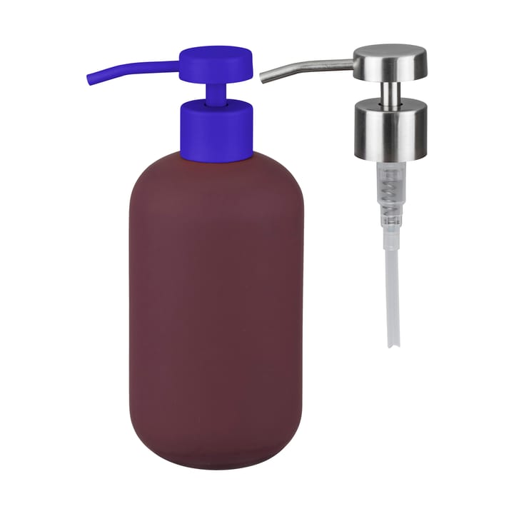 Lotus play soap pump tall, incl. 2 pump heads - 酒红色 - Mette Ditmer