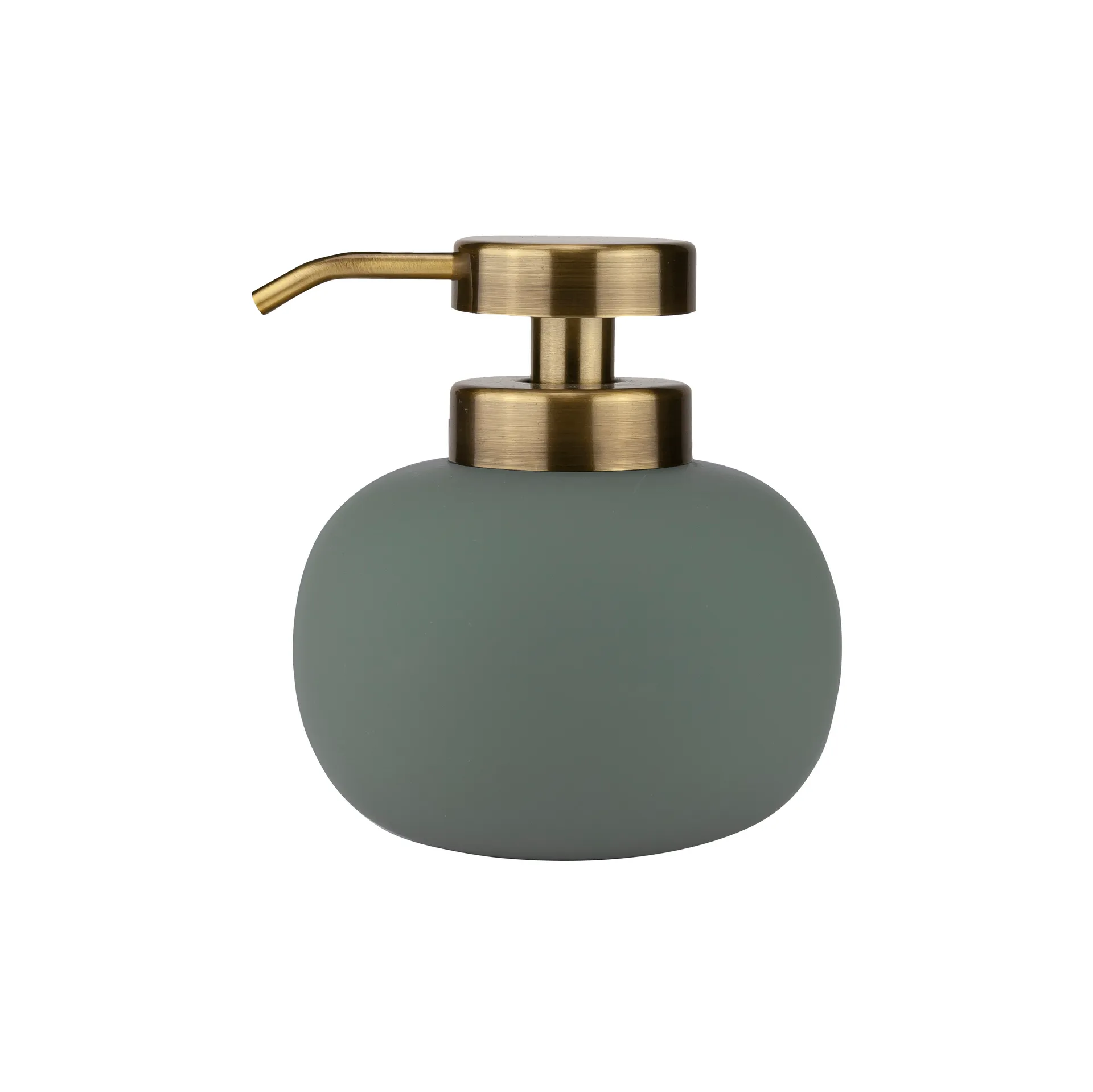 Lotus 矮款皂液器, 霜绿色 Mette Ditmer
