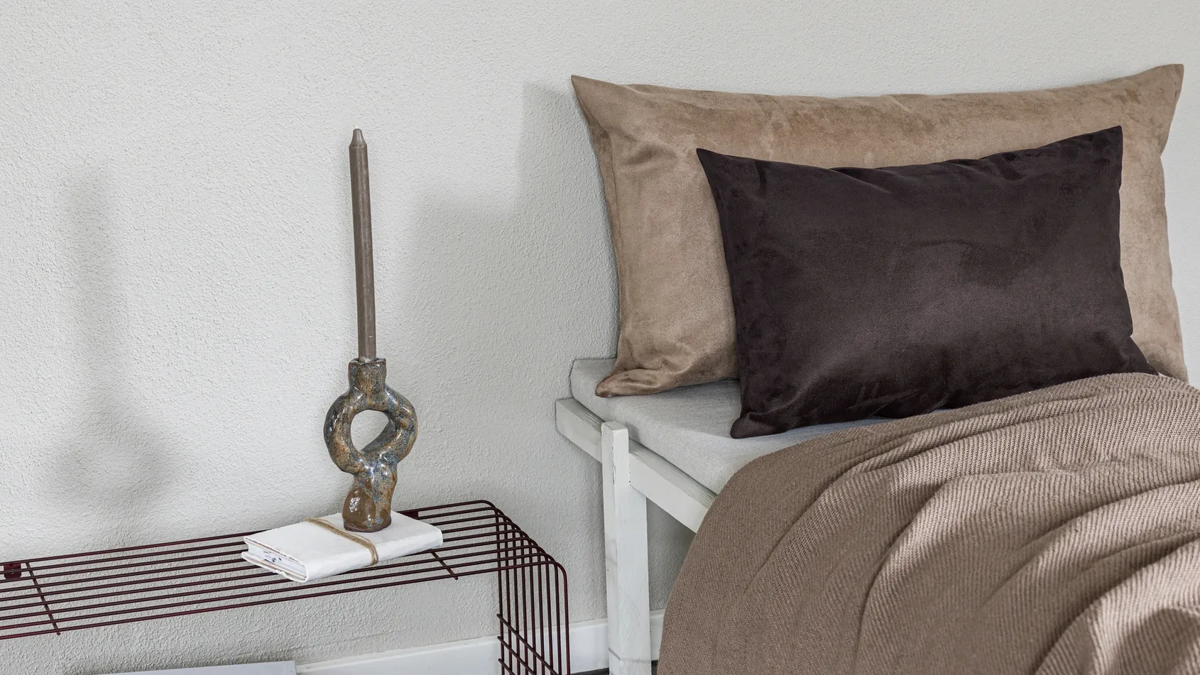 Lounge decorative 靠枕|靠垫, 榛果, 50x85 cm Mette Ditmer