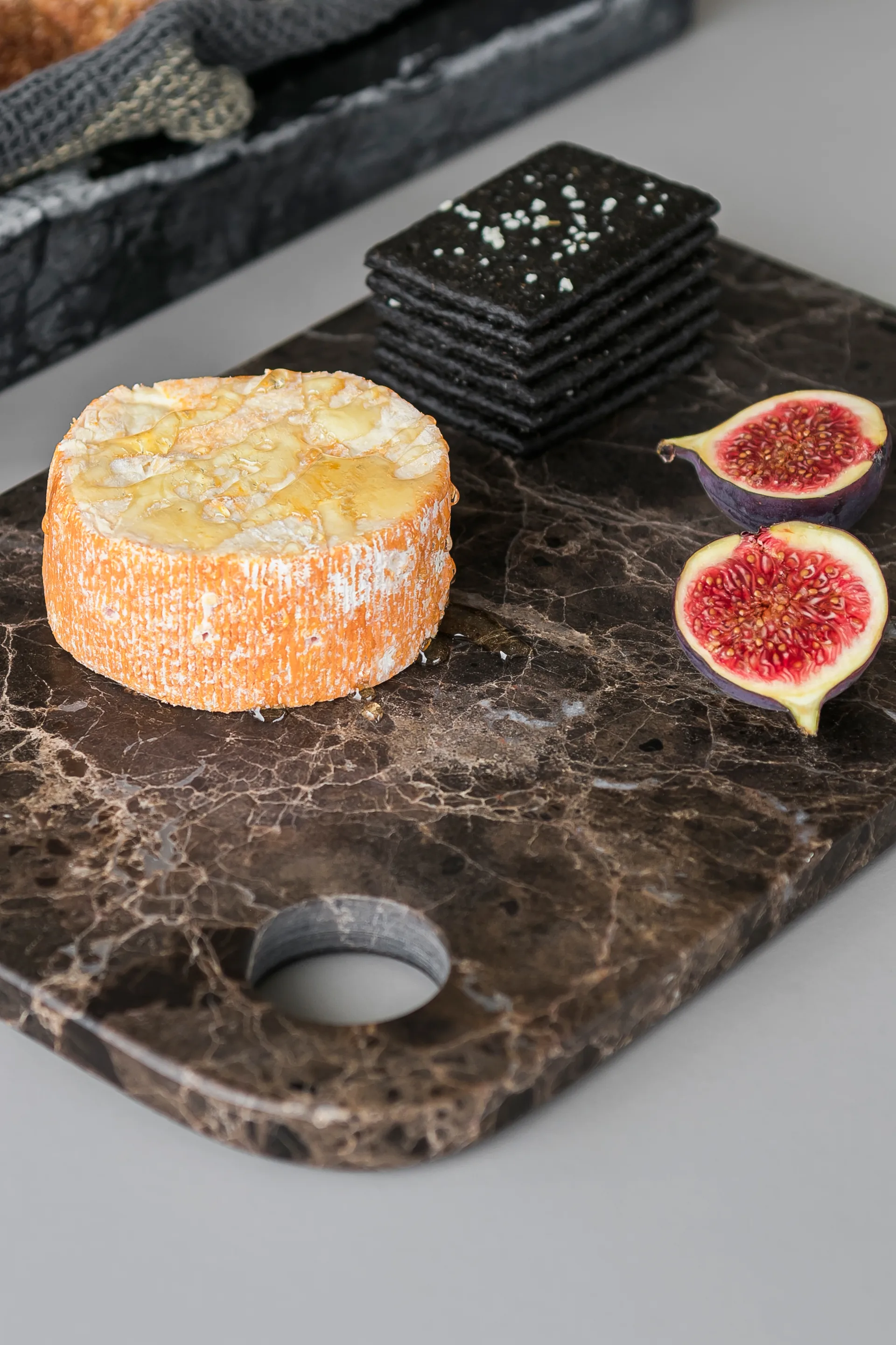 Marble serving 托盘 中 20x30 cm, 褐色 Mette Ditmer