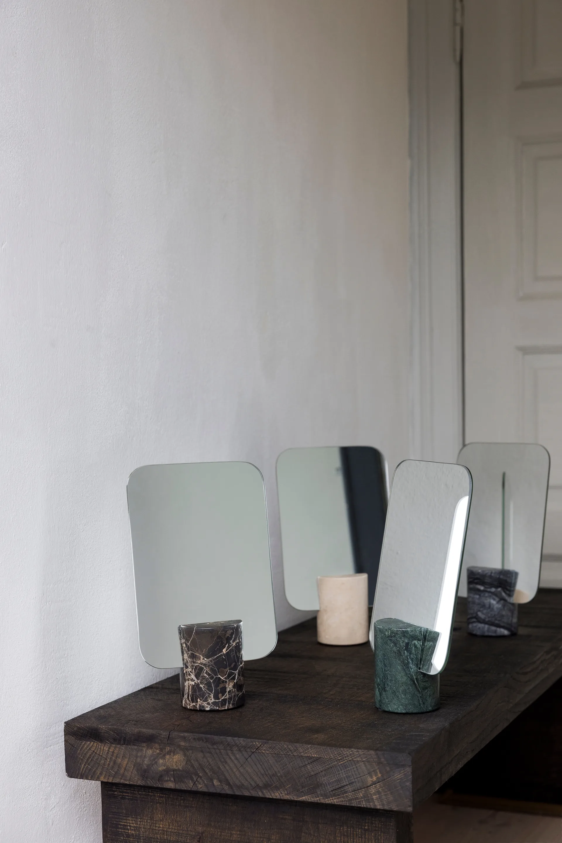 Marble vanity 镜子, 褐色, 30 cm Mette Ditmer