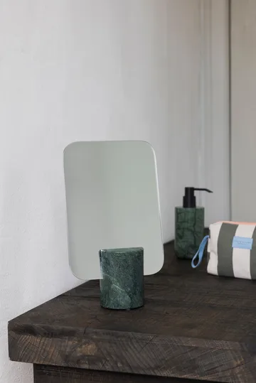 Marble vanity 镜子 - Dark forest, 30 cm - Mette Ditmer