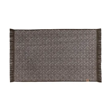 Morocco浴室地垫50x80cm - 巧克力色米白 - Mette Ditmer