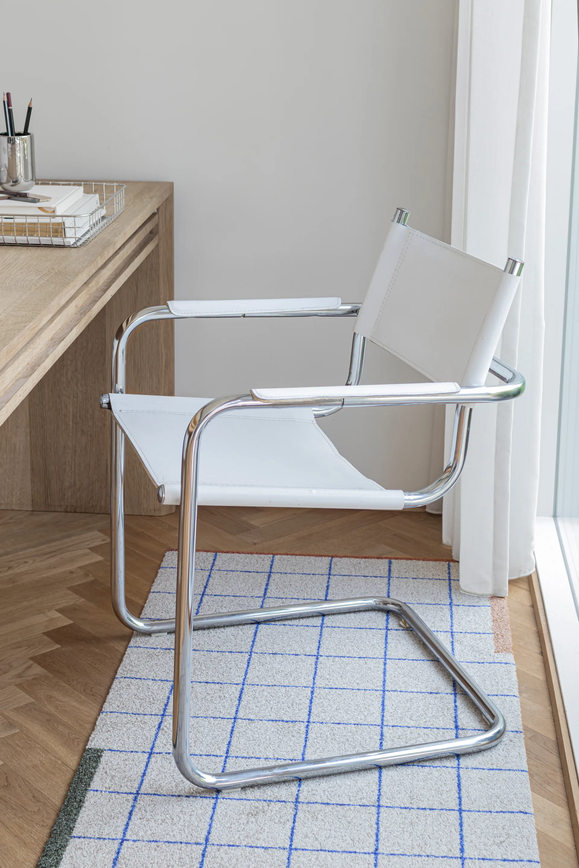 Network all-圆形地毯 大, 沙色 Mette Ditmer