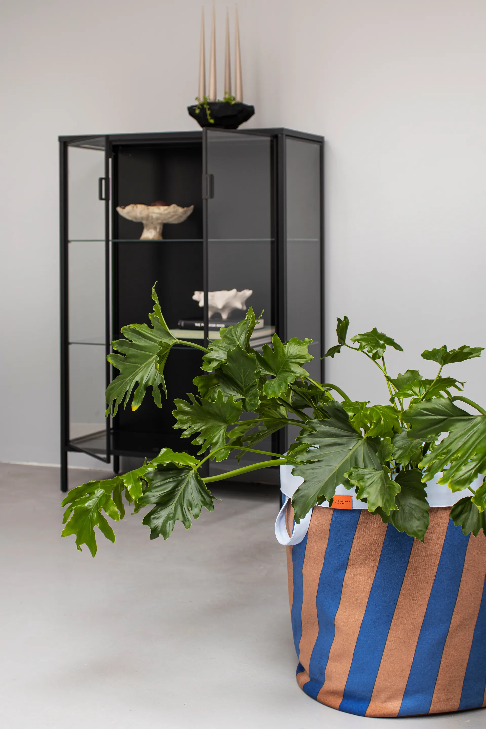 Nova Arte 洗衣篮 40x40x50 cm, Cobalt-blush Mette Ditmer