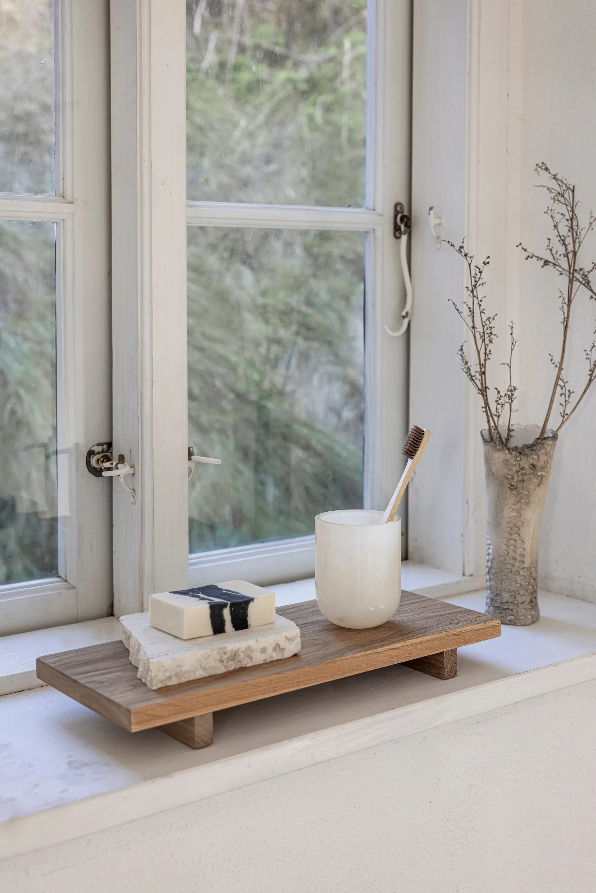 Opal 牙刷 holder, 亚麻色 Mette Ditmer