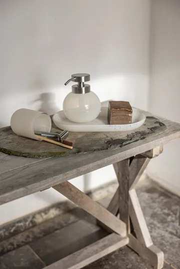 Opal 皂液器 - 亚麻色 - Mette Ditmer