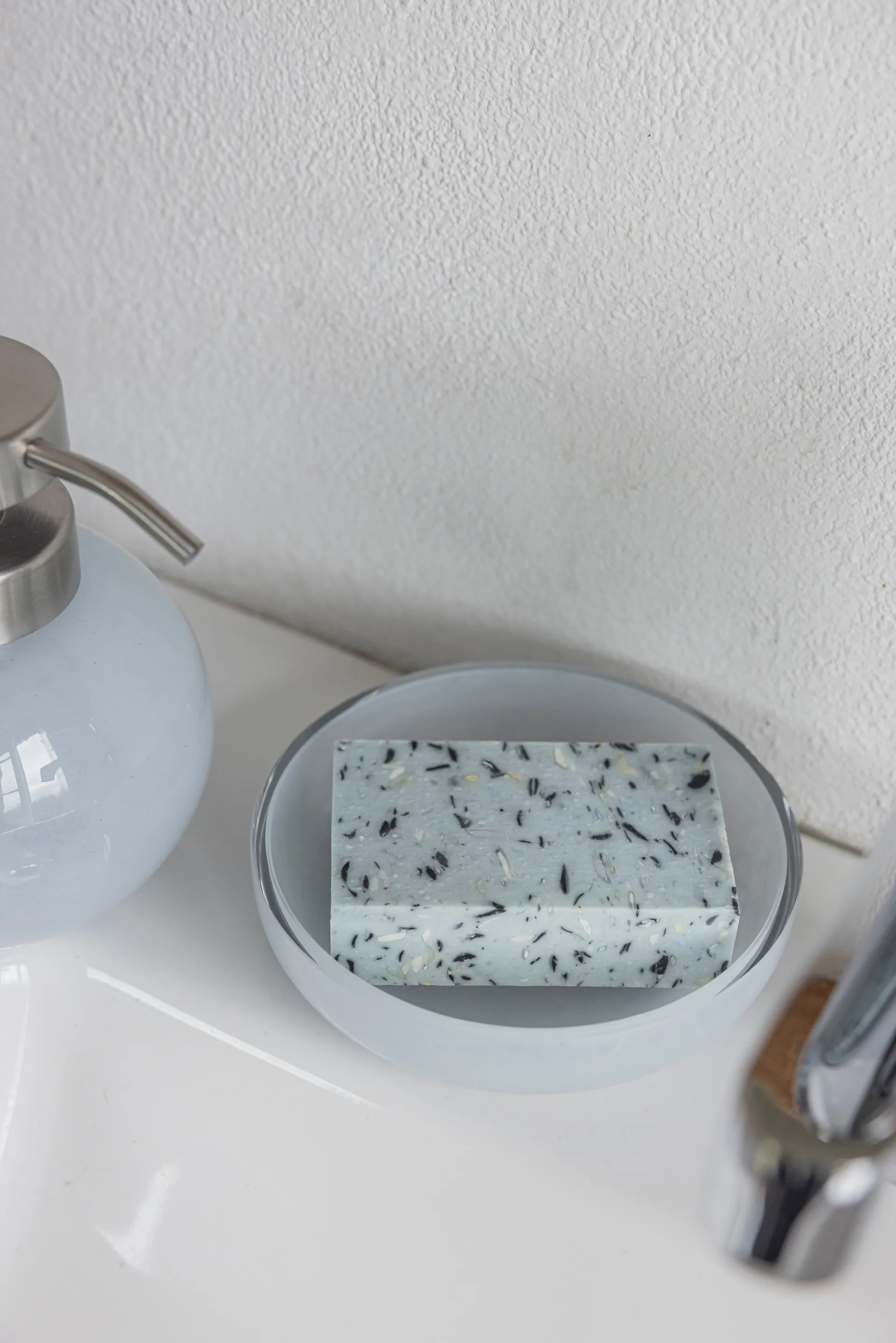 Opal 肥皂盘, 浅蓝 Mette Ditmer