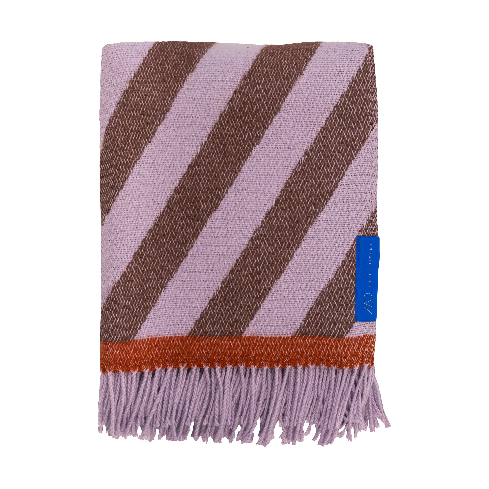 Retro 毯子 125x170 cm, 褐色 Mette Ditmer