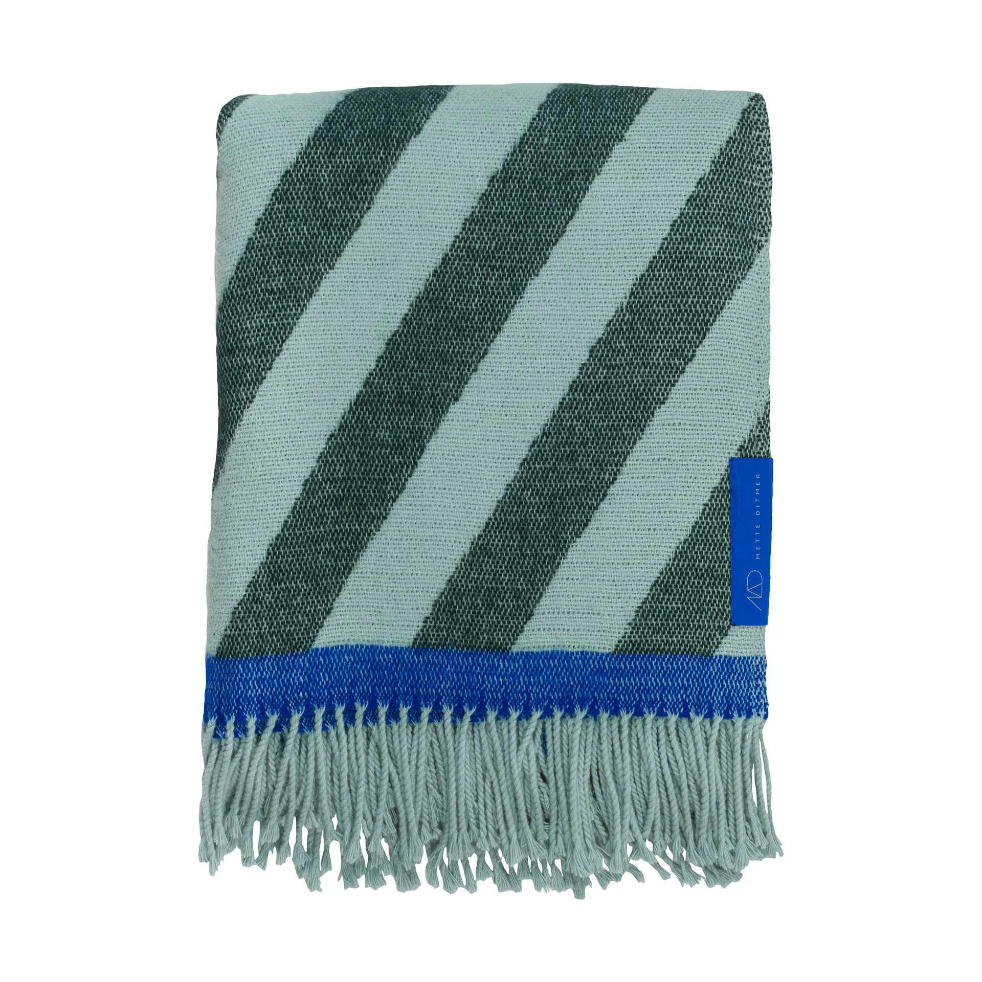 Retro 毯子 125x170 cm, 薄荷绿 Mette Ditmer