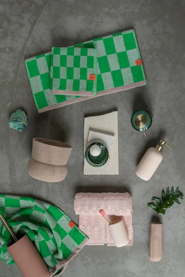 Retro 毛巾 - Classic green, 40x55 cm, 2 pcs - Mette Ditmer